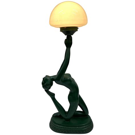 nude woman lamp